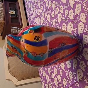 Vintage Murano Blown Glass Vase